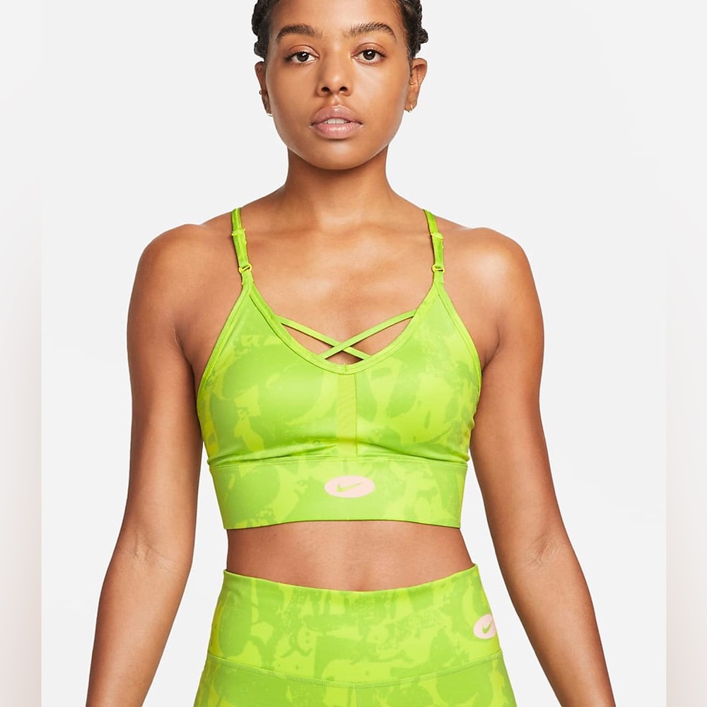 Nike Indy Icon Clash
Women's Light-Support Padded Printed Sports Bra
